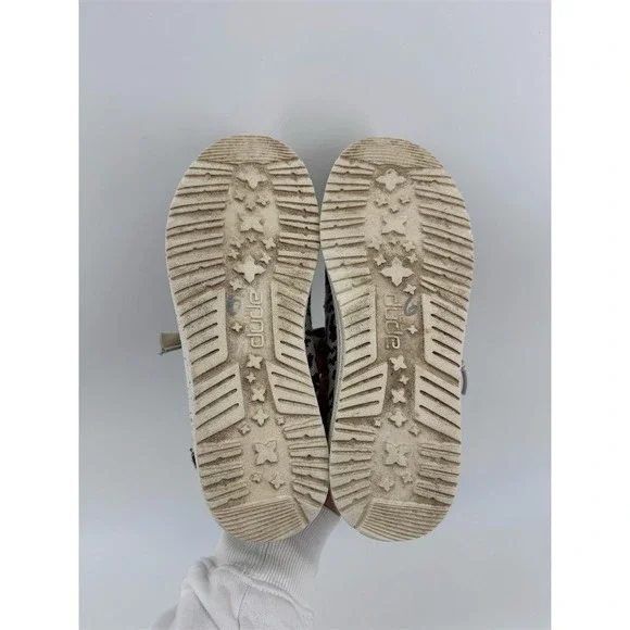 Hey Dude Wendy Women's Slip-On Shoes Cheetah Grey Size 6 Casual - Picture 6 of 8